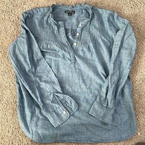 💙j.crew mercantile cotton blouse size 6